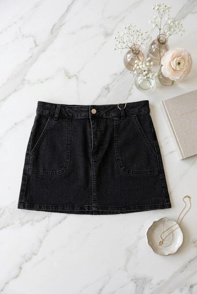 Falda Baddie Denim